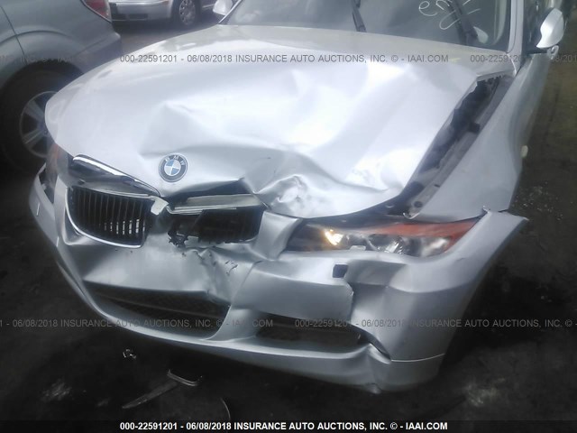 WBAVC73527KP35250 - 2007 BMW 328 XI SULEV GRAY photo 6