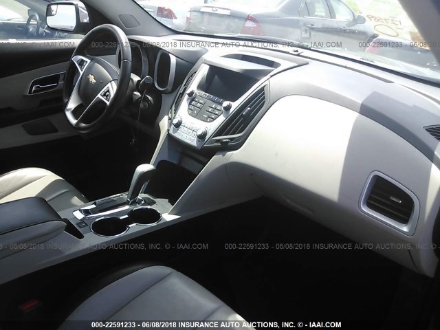 2GNALFEK8D6266511 - 2013 CHEVROLET EQUINOX LTZ GRAY photo 5