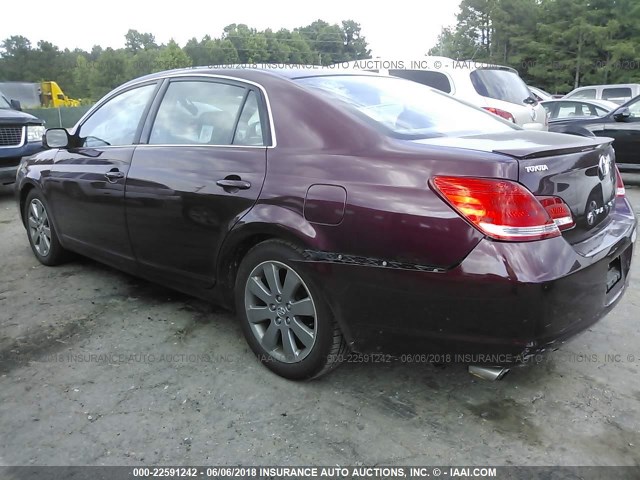 4T1BK36B86U081131 - 2006 TOYOTA AVALON XL/XLS/TOURING/LIMITED MAROON photo 3