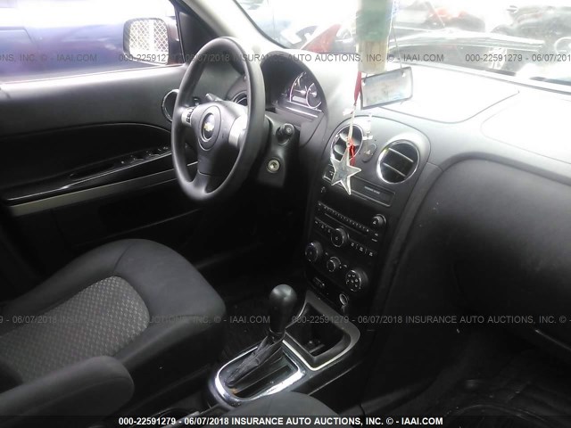 3GNCA13B09S634127 - 2009 CHEVROLET HHR LS RED photo 5