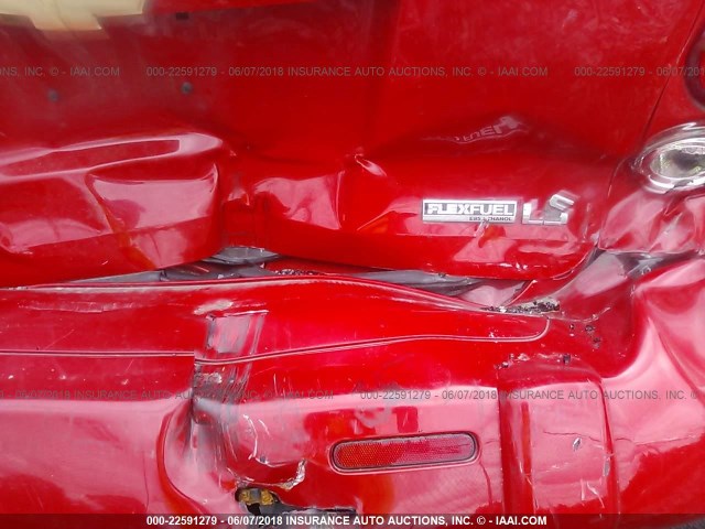 3GNCA13B09S634127 - 2009 CHEVROLET HHR LS RED photo 6