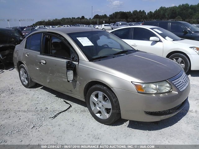 1G8AJ55F76Z132473 - 2006 SATURN ION LEVEL 2 Qızıl foto 1