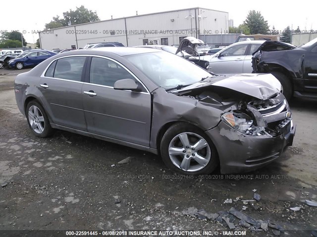 1G1ZC5E00CF318389 - 2012 CHEVROLET MALIBU 1LT 锡色 照片 1