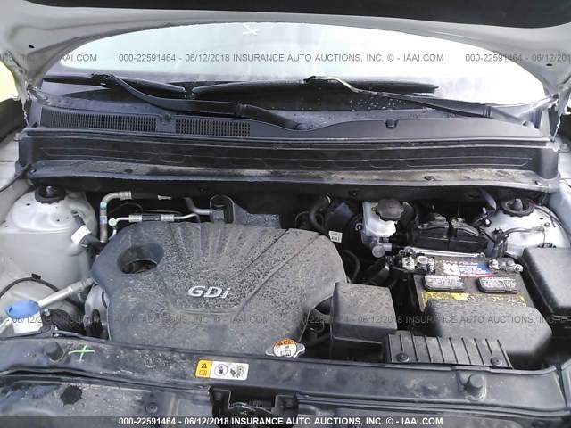 KNDJT2A51D7771355 - 2013 KIA SOUL SILVER photo 10