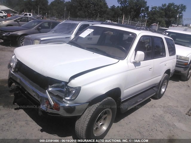 JT3GN86R8W0082299 - 1998 TOYOTA 4RUNNER SR5 WHITE photo 2