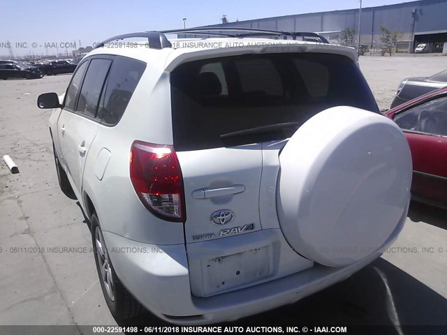 JTMZD31V785102918 - 2008 TOYOTA RAV4 LIMITED Белый фото 3