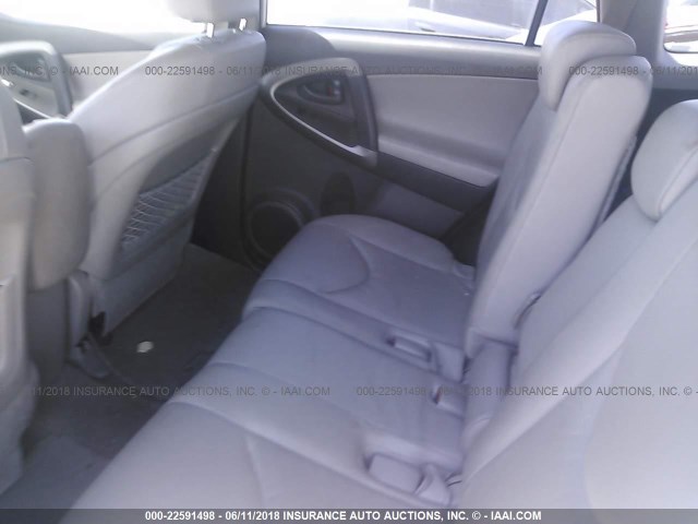 JTMZD31V785102918 - 2008 TOYOTA RAV4 LIMITED Белый фото 8