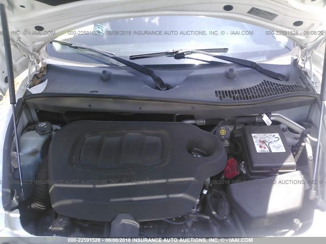 3GNBAAFW0BS539230 - 2011 CHEVROLET HHR LS თეთრი ფოტო 10