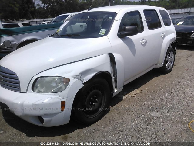 3GNBAAFW0BS539230 - 2011 CHEVROLET HHR LS თეთრი ფოტო 6