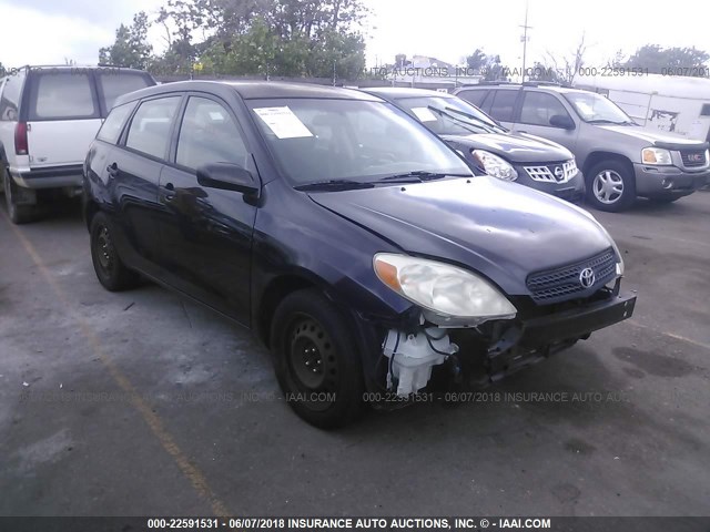 2T1KR32E87C674339 - 2007 TOYOTA COROLLA MATRIX XR BLACK photo 1