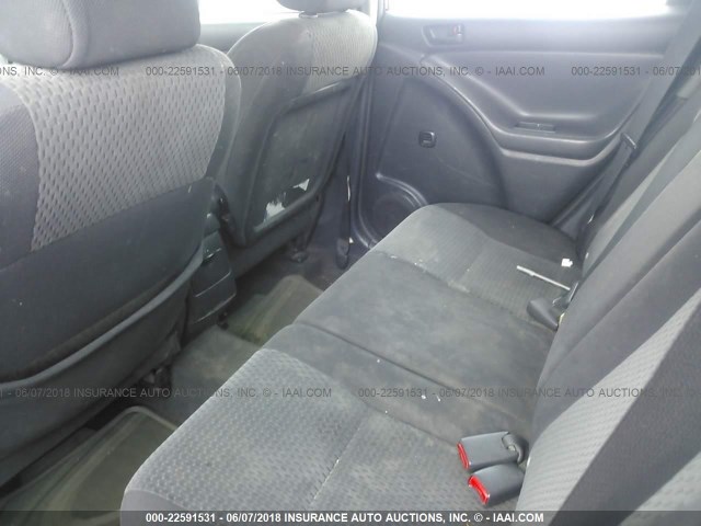 2T1KR32E87C674339 - 2007 TOYOTA COROLLA MATRIX XR BLACK photo 8