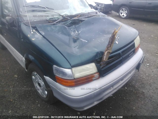 2B4GH55R4RR621706 - 1994 DODGE CARAVAN LE/ES GREEN photo 6