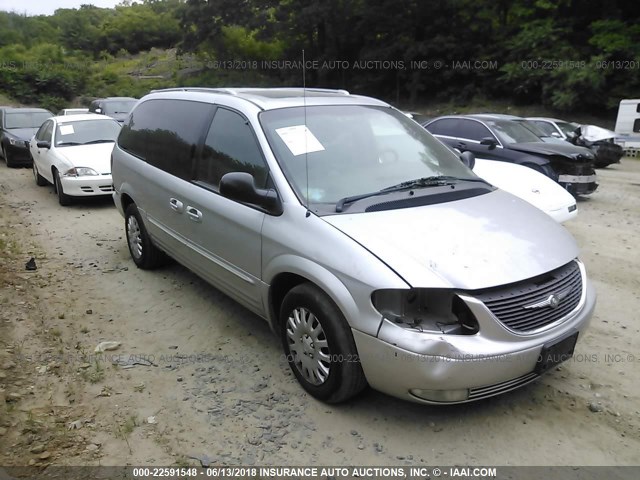2C8GP64L33R148153 - 2003 CHRYSLER TOWN & COUNTRY LIMITED SILVER photo 1