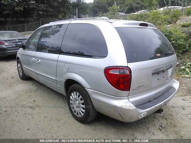 2C8GP64L33R148153 - 2003 CHRYSLER TOWN & COUNTRY LIMITED SILVER photo 3