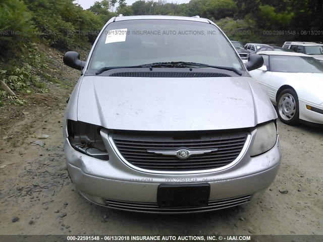 2C8GP64L33R148153 - 2003 CHRYSLER TOWN & COUNTRY LIMITED SILVER photo 6