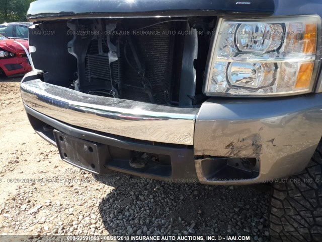 2GCEK19J981127038 - 2008 CHEVROLET SILVERADO K1500 GRAY photo 6