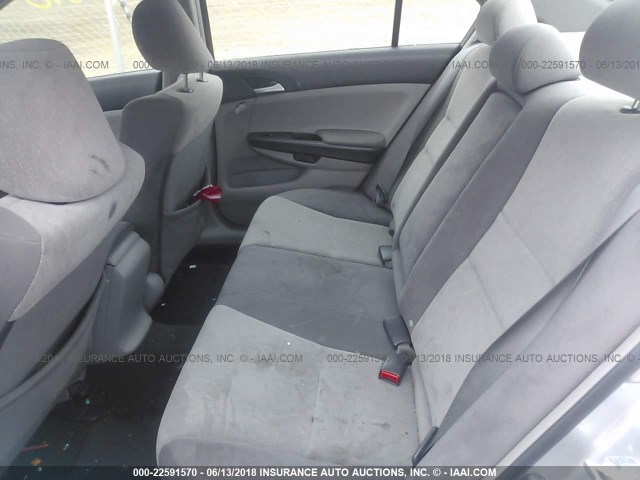 JHMCP26408C002452 - 2008 HONDA ACCORD LXP GRAY photo 8