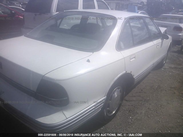 1G3HY53L7NH300769 - 1992 OLDSMOBILE 88 ROYALE LS WHITE photo 4