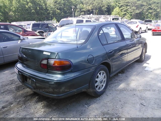 1G1NE52M4WY188948 - 1998 CHEVROLET MALIBU LS GREEN photo 4