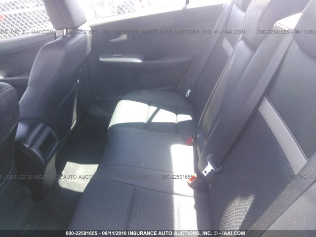 4T1BF1FK7CU094313 - 2012 TOYOTA CAMRY SE/LE/XLE ვერცხლისფერი ფოტო 8