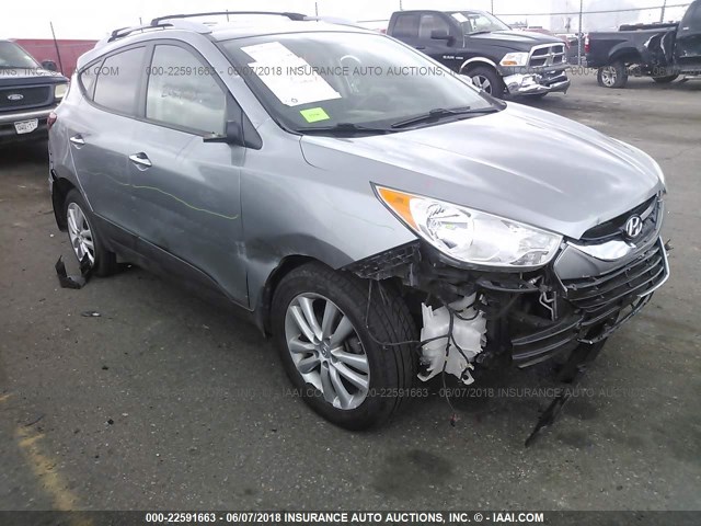 KM8JUCAC1CU541795 - 2012 HYUNDAI TUCSON GLS/LIMITED 银色 照片 6