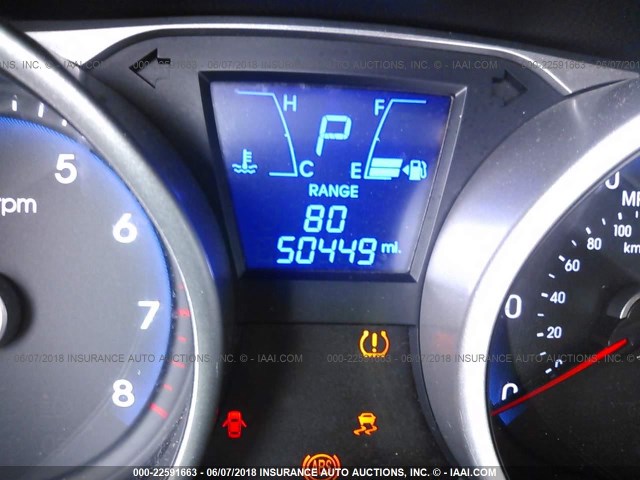 KM8JUCAC1CU541795 - 2012 HYUNDAI TUCSON GLS/LIMITED 银色 照片 7