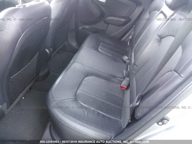KM8JUCAC1CU541795 - 2012 HYUNDAI TUCSON GLS/LIMITED 银色 照片 8