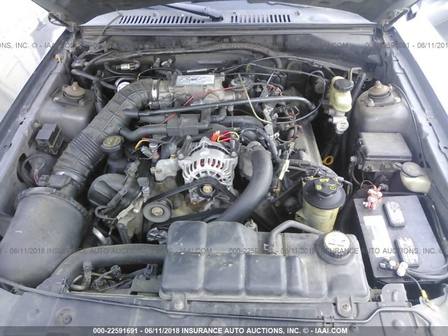 1FAFP45XX3F420214 - 2003 FORD MUSTANG GT GRAY photo 10