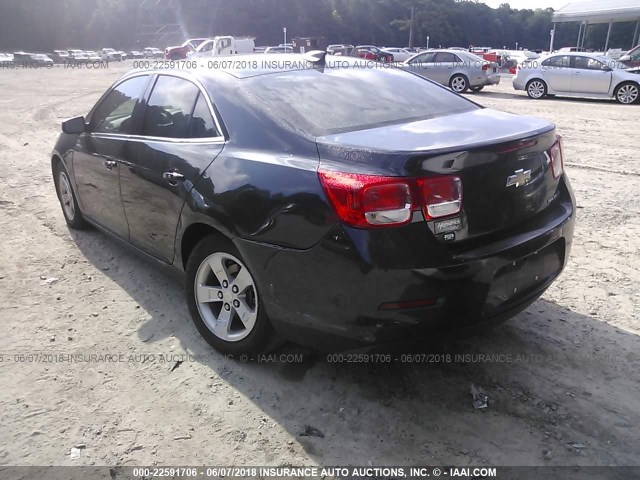 1G11B5SL4FF213762 - 2015 CHEVROLET MALIBU LS BLACK photo 3