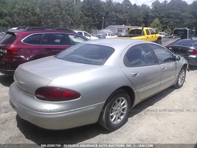 2C3HD46R1YH306611 - 2000 CHRYSLER CONCORDE LX GRAY photo 4