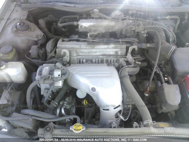 JT2BG22K210567349 - 2001 TOYOTA CAMRY CE/LE/XLE Pewter photo 10