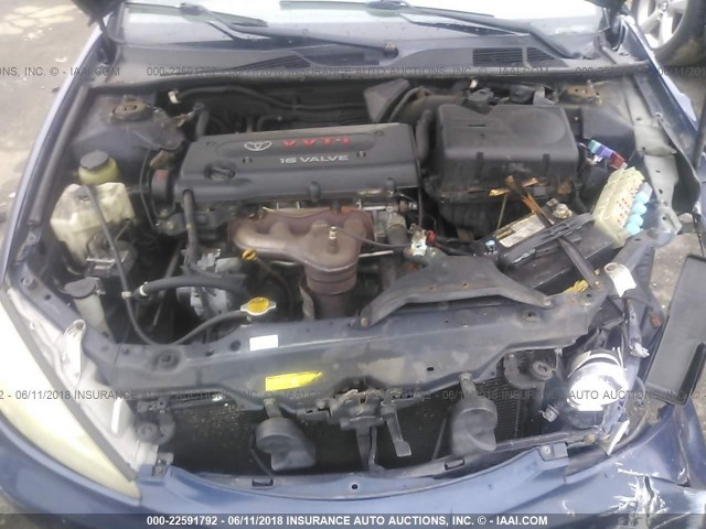 4T1BE32K86U160019 - 2006 TOYOTA CAMRY LE/XLE/SE ლურჯი ფოტო 10