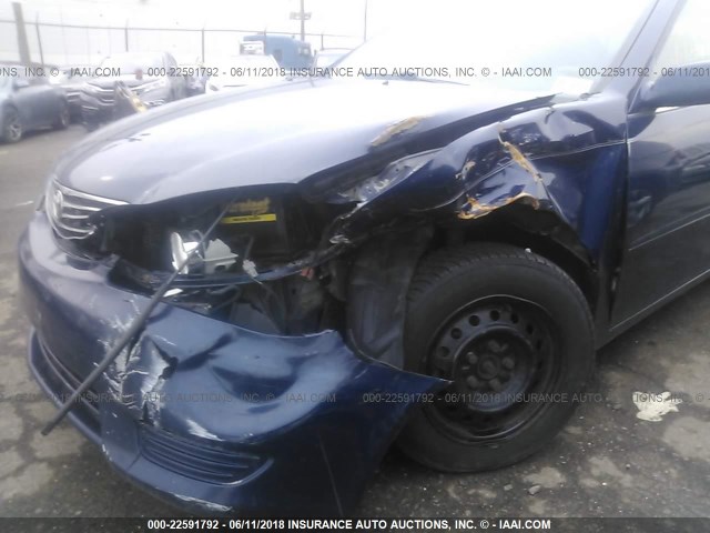4T1BE32K86U160019 - 2006 TOYOTA CAMRY LE/XLE/SE ლურჯი ფოტო 6