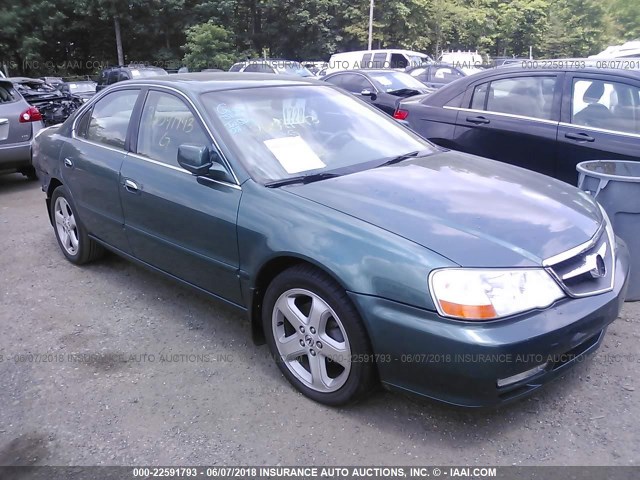 19UUA56892A028967 - 2002 ACURA 3.2TL TYPE-S GREEN photo 1