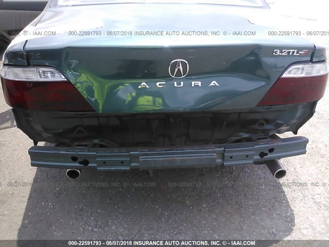 19UUA56892A028967 - 2002 ACURA 3.2TL TYPE-S GREEN photo 6