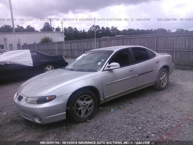 1G2WK52J63F129745 - 2003 PONTIAC GRAND PRIX SE SILVER photo 2