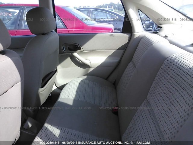 1FAHP34N07W159040 - 2007 FORD FOCUS ZX4/S/SE/SES 金色 照片 8