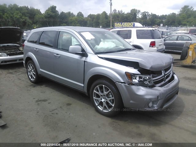 3C4PDCEG9JT346868 - 2018 DODGE JOURNEY GT GRAY photo 1