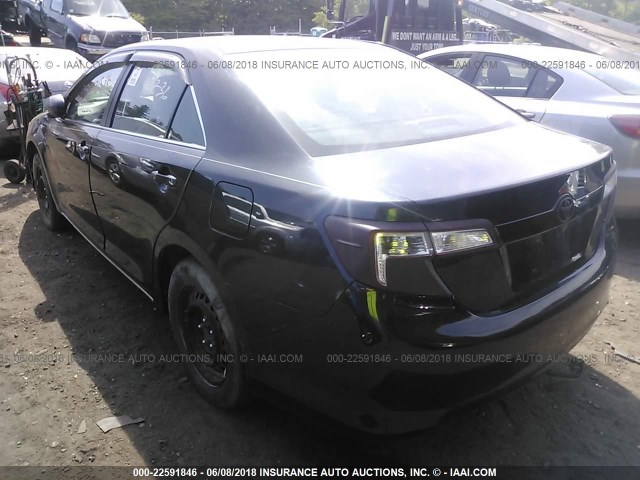 4T4BF1FK3CR268643 - 2012 TOYOTA CAMRY SE/LE/XLE 深蓝色 照片 3