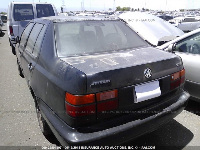 3VWRF81H2VM094568 - 1997 VOLKSWAGEN JETTA TDI BLACK photo 3