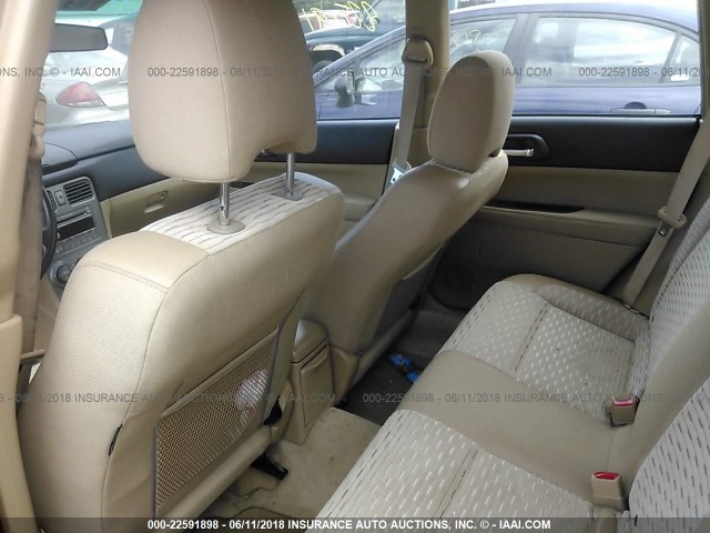 JF1SG65654H726356 - 2004 SUBARU FORESTER 2.5XS Rouge photo 8