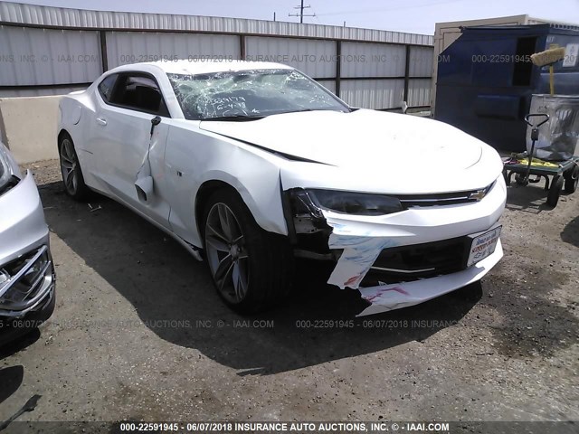 1G1FD1RS4H0131252 - 2017 CHEVROLET CAMARO LT WHITE photo 1