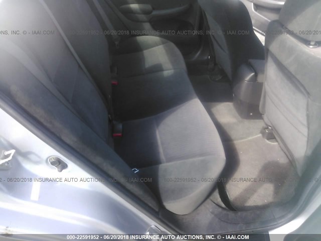 1HGCM56175A177310 - 2005 HONDA ACCORD DX SILVER photo 8