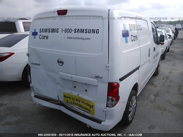 3N6CM0KN3HK704608 - 2017 NISSAN NV200 2.5S/2.5SV WHITE photo 4