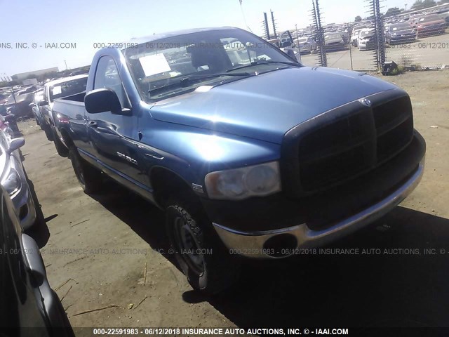 3D7KU26D44G217769 - 2004 DODGE RAM 2500 ST/SLT 蓝色 照片 1