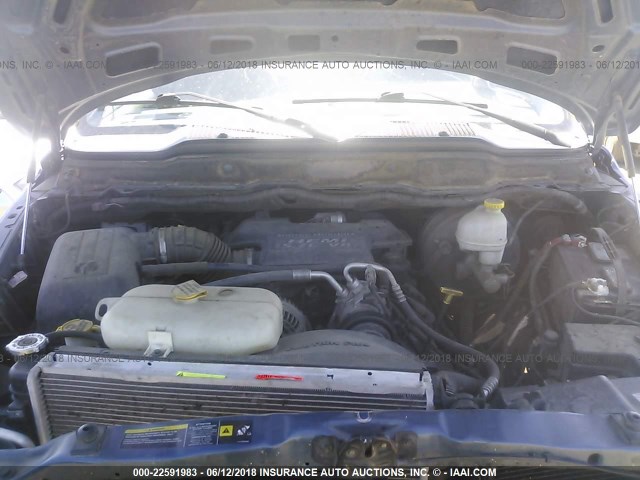 3D7KU26D44G217769 - 2004 DODGE RAM 2500 ST/SLT 蓝色 照片 10