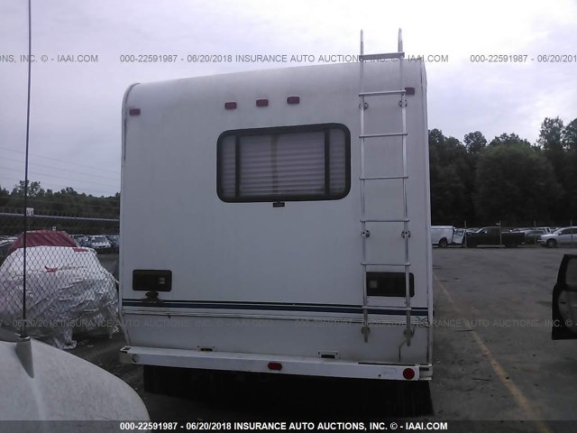 1FDXE45S61HB59069 - 2001 FORD ECONOLINE E450 SUPER DUTY CUTWY VAN 白色 照片 8