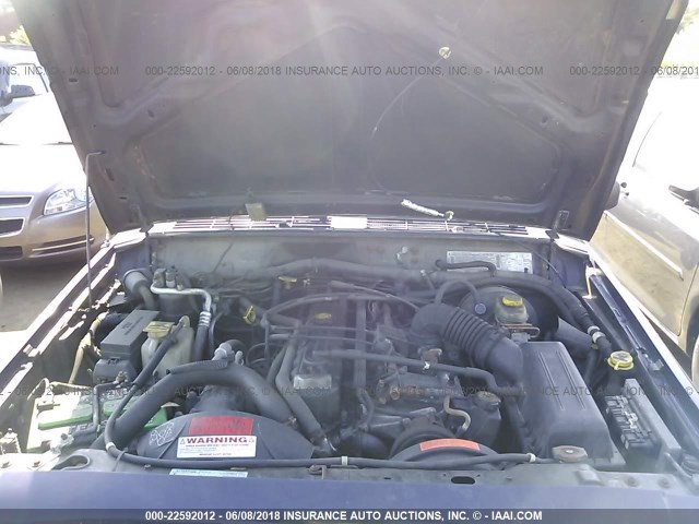 1J4FJ68S7WL161656 - 1998 JEEP CHEROKEE SPORT/CLASSIC ლურჯი ფოტო 10