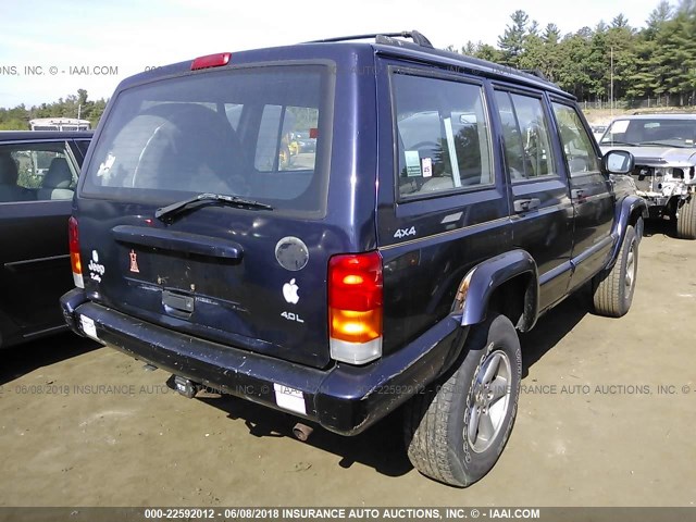 1J4FJ68S7WL161656 - 1998 JEEP CHEROKEE SPORT/CLASSIC ლურჯი ფოტო 4