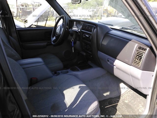 1J4FJ68S7WL161656 - 1998 JEEP CHEROKEE SPORT/CLASSIC ლურჯი ფოტო 5